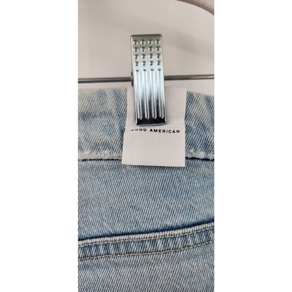New NWT Good American Good Mom Jeans Size 20 Light Wash - Picture 14 of 16